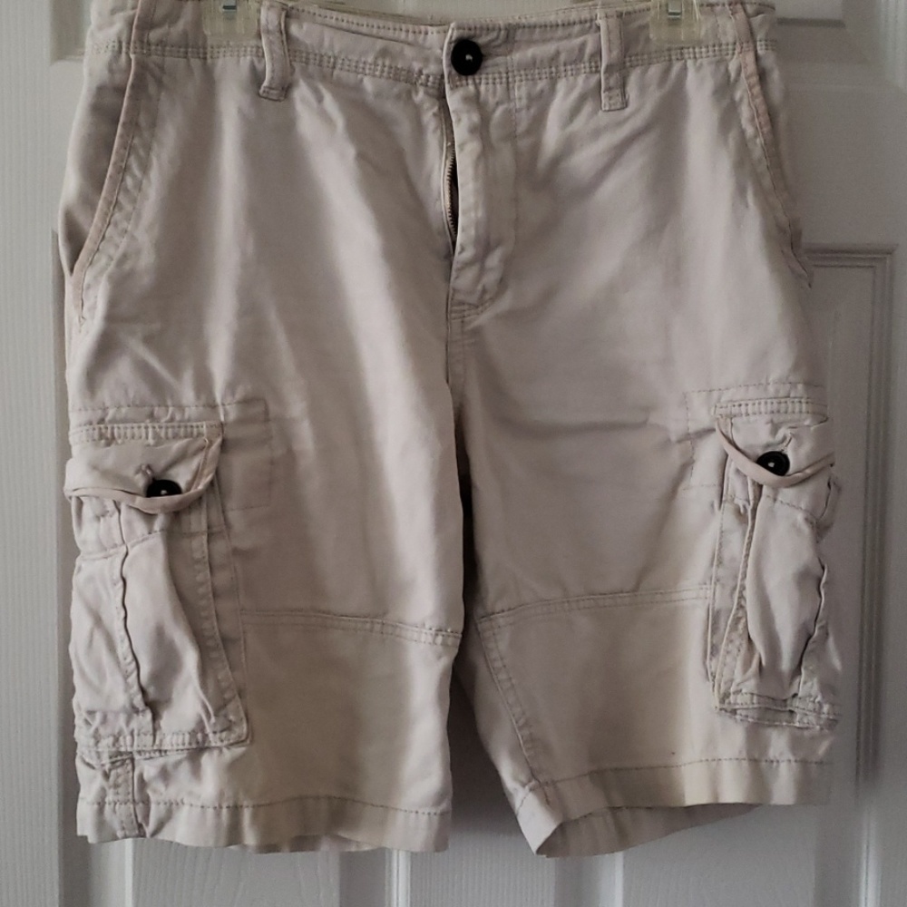 Khaki teen shorts